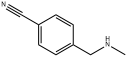 4-(Methylaminomethyl)benzonitrile Structural