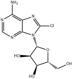 8-Chloroadenosine  Structural