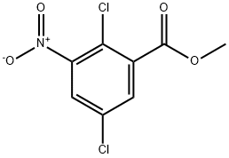 methyl 2,5-dichloro-3-nitrobenzoate Structural