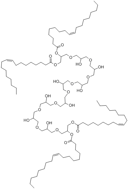 tetraoleic acid, tetraester with decaglycerol Structural