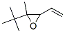 Oxirane,  2-(1,1-dimethylethyl)-3-ethenyl-2-methyl- Structural