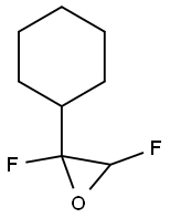 Oxirane, 2-cyclohexyl-2,3-difluoro- (9CI) Structural