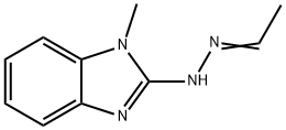Acetaldehyde, (1-methyl-1H-benzimidazol-2-yl)hydrazone (9CI) Structural