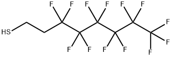 1H,1H,2H,2H-PERFLUOROOCTANETHIOL Structural