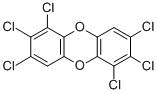 Dibenzo(b,e)(1,4)dioxin, hexachloro Structural