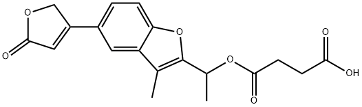 benfurodil hemisuccinate  Structural