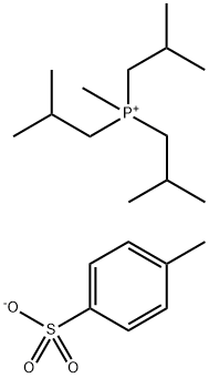 TRIISOBUTYLMETHYLPHOSPHONIUM TOSYLATE Structural