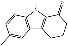 6-Methyl-2,3,4,9-tetrahydro-carbazol-1-one Structural