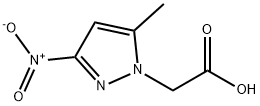 (5-METHYL-3-NITRO-PYRAZOL-1-YL)-ACETIC ACID Structural