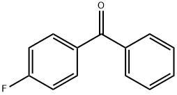 4-Fluorobenzophenone Structural