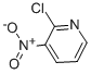 2-CHLORO-3-NITROPYRIDINE Structural Picture