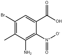 2-NITRO-3-AMINO-4-METHYL-5-BROMOBENZOIC ACID