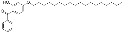 (2-HYDROXY-4-OCTADECYLOXY-PHENYL)-PHENYL-METHANONE Structural