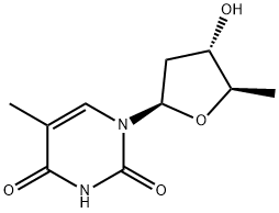 5'-DEOXYTHYMIDINE Structural