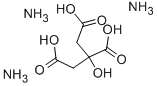 Ammonium citrate tribasic Structural Picture