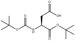 Boc-Asp-OtBu Structural