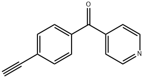 (4-Ethynylphenyl)-4-pyridinylmethanone Structural