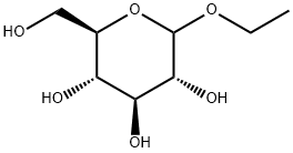 ethyl D-glucopyranoside Structural