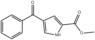 METHYL 4-BENZOYL-1H-PYRROLE-2-CARBOXYLATE Structural