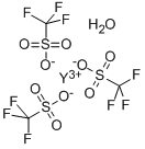 Yttrium(III) trifluoromethanesulfonate hydrate Structural
