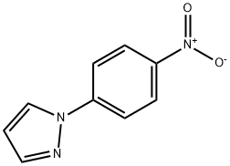 1-(4-Nitrophenyl)-1H-pyrazole Structural