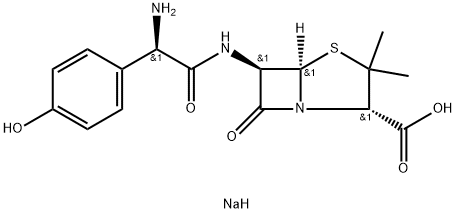 Amoxicillin sodium Structural