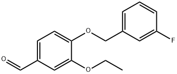 3-ETHOXY-4-[(3-FLUOROBENZYL)OXY]BENZALDEHYDE