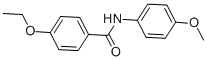 4-ETHOXY-N-(4-METHOXYPHENYL)BENZAMIDE Structural