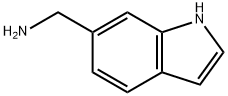 1H-INDOLE-6-METHANAMINE Structural