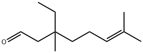 3-ethyl-3,7-dimethyloct-6-enal  