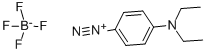 4-DIAZO-N,N-DIETHYLANILINE FLUOROBORATE Structural