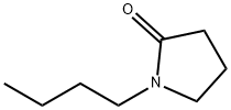 1-Butylpyrrolidin-2-one Structural