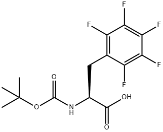 BOC-L-PENTAFLUOROPHENYLALANINE Structural