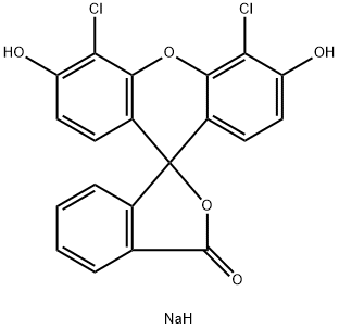 dichlorofluorescein sodium salt Structural