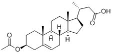 3-acetoxy-24-nor-3beta-chol-5-en-23-oic acid    