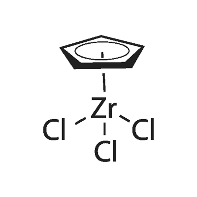 Cyclopentadienylzirconium trichloride Structural