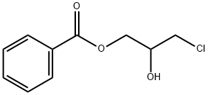 1-Benzoyloxy-3-chloropropan-2-ol Structural