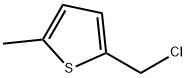 2-(Chloromethyl)-5-methylthiophene Structural