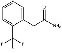 2-(TRIFLUOROMETHYL)PHENYLACETAMIDE Structural