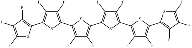 Perfluoro-alpha-sexithiophene,Tetradecafluoro-alpha-sexithiophene (purified by sublimation)