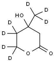 DL-MEVALONOLACTONE-4,4,5,5,6,6,6-D7