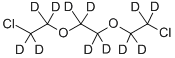 BIS(2-CHLOROETHOXY)ETHANE-D12 Structural