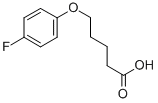 5-(4-FLUOROPHENOXY)-N-VALERIC ACID Structural