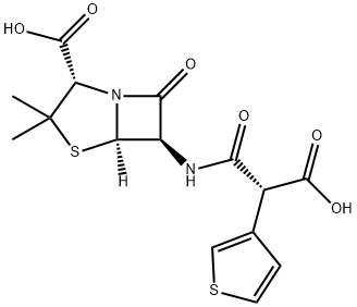 Ticarcillin Structural