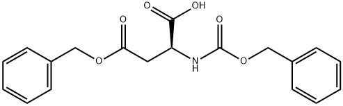 N-Cbz-L-Aspartic acid 4-benzyl ester Structural