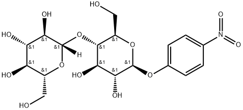 4-NITROPHENYL-BETA-D-CELLOBIOSIDE Structural