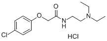 2-(4-chlorophenoxy)-N-[2-(diethylamino)ethyl]acetamide monohydrochloride  