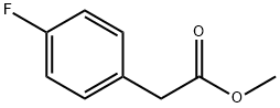 METHYL 4-FLUOROPHENYLACETATE Structural