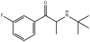 2-(TERT-BUTYLAMINO)-1-(3-FLUOROPHENYL)PROPAN-1-ONE Structural