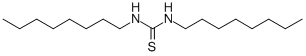 1,3-DIOCTYL-2-THIOUREA Structural